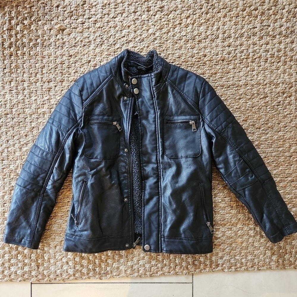 Urban Republic Girls Leather Jacket. Sz M 10/12